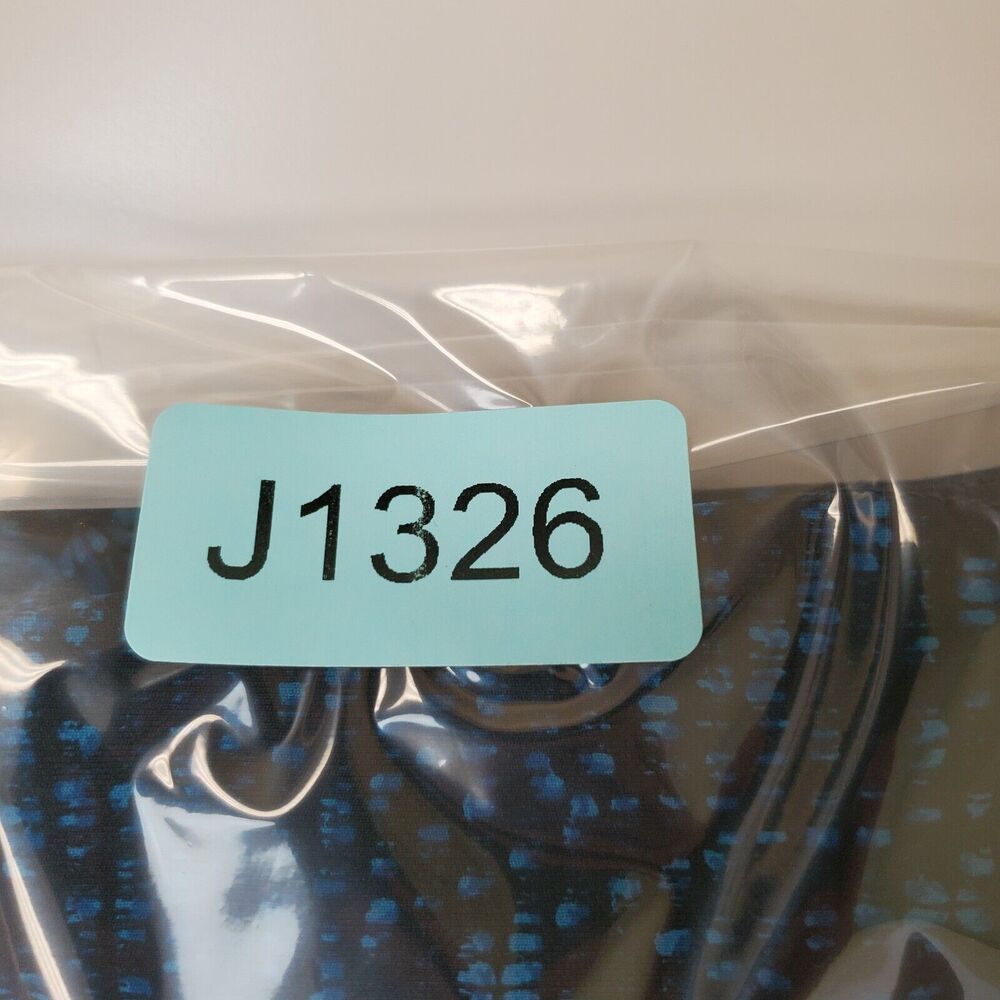 Lululemon Train Times Crop Leggings Size 6 Pulse Capri Black Blue 17" - Picture 8 of 8